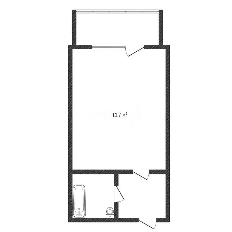 1-комнатная квартира: Черкесск, улица Космонавтов, 22 (16.6 м) - Фото 2