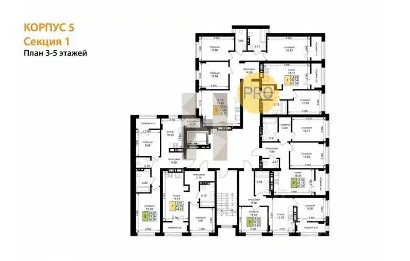 2-к кв. Калининградская область, Гурьевск ул. Героя России ... - Фото 2