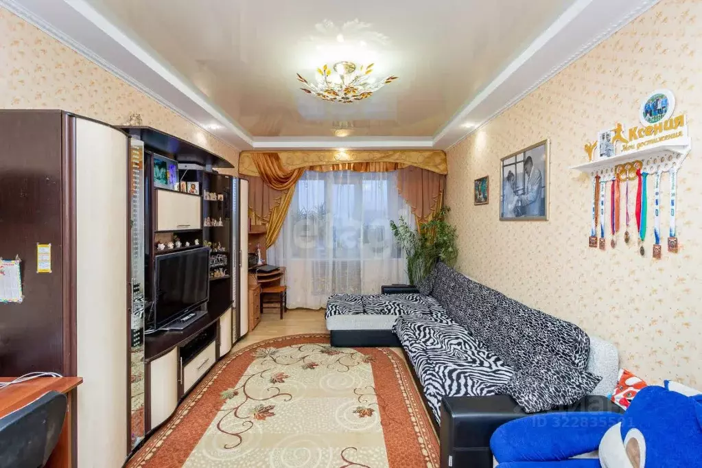 1-к кв. Ханты-Мансийский АО, Сургут Университетская ул., 21 (45.3 м) - Фото 1