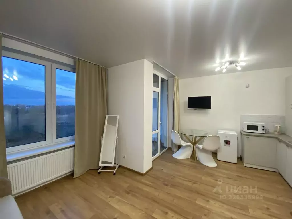 Студия Калининградская область, Зеленоградск ул. Римская, 3А (31.8 м) - Фото 2