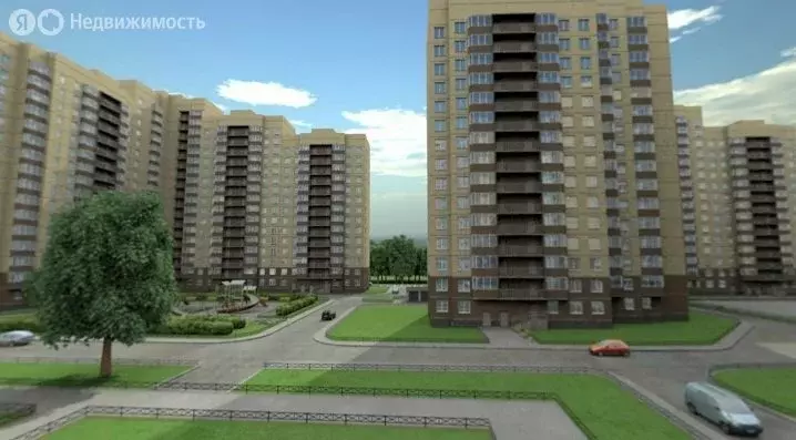 1-комнатная квартира: деревня Новое Девяткино, Арсенальная улица, 1 ... - Фото 1