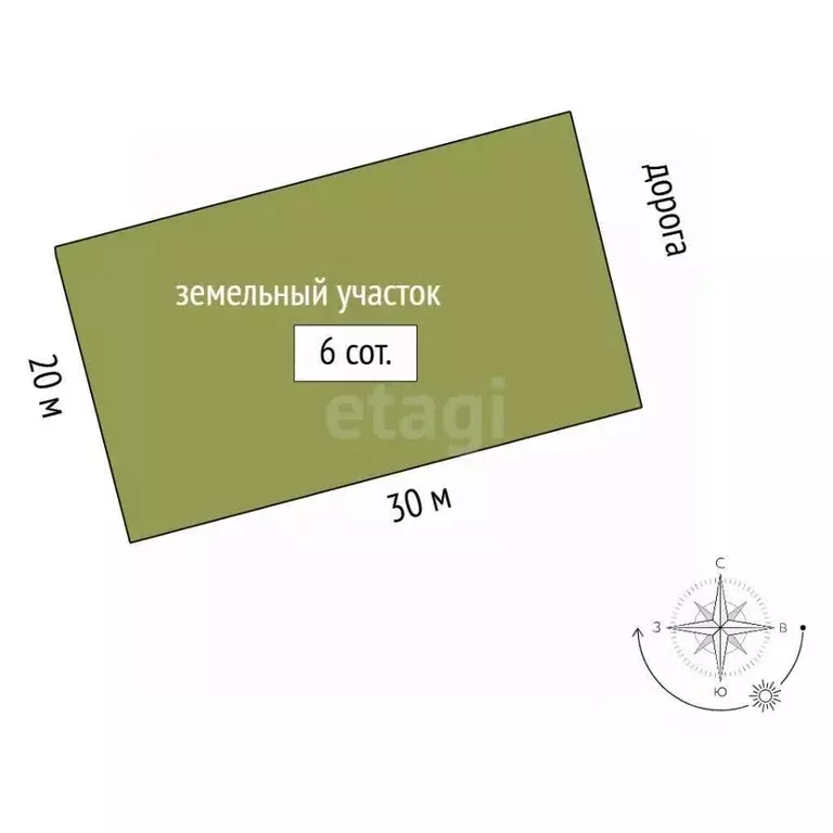Участок в Крым, Симферопольский район, Родниковское с/пос, Содружество ... - Фото 1