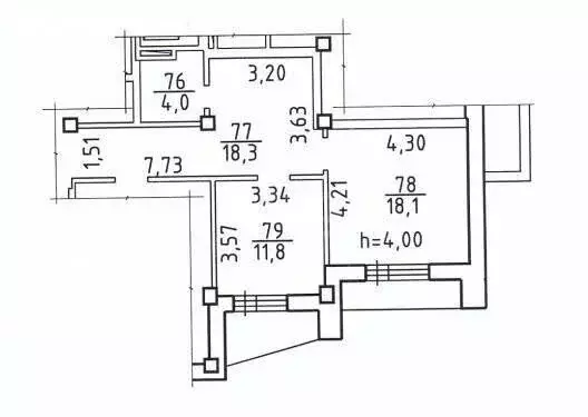 Помещение свободного назначения (52.2 м) - Фото 2