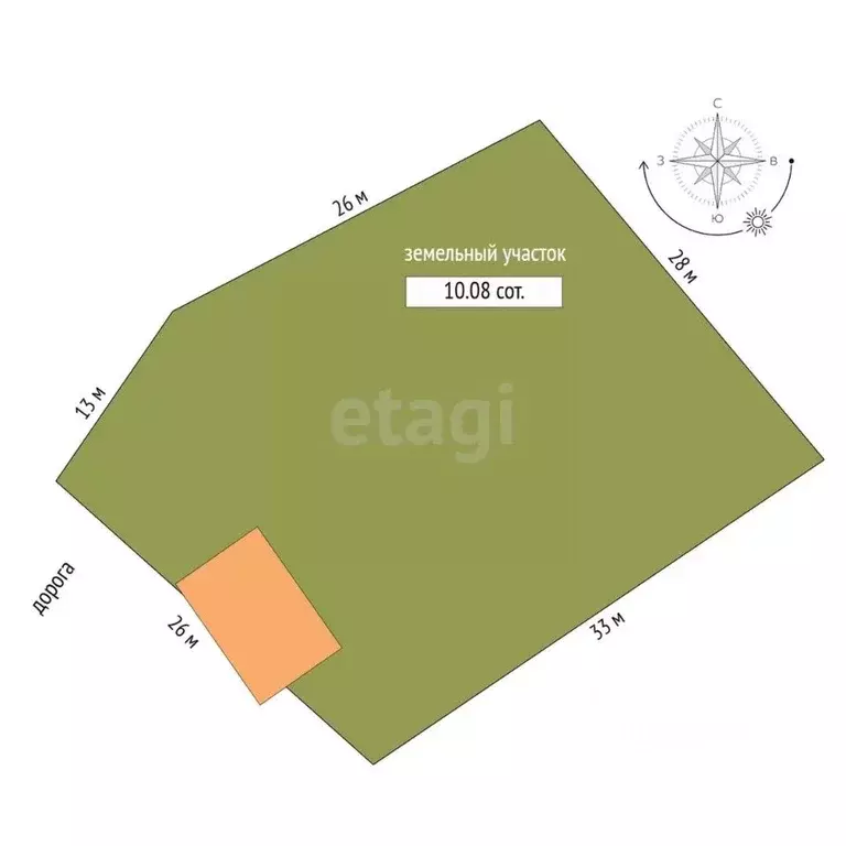 Дом в Саха (Якутия), Якутск ул. Автомобилистов, 19к3 (75 м) - Фото 1