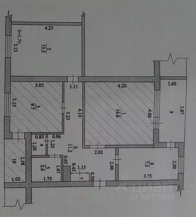 Комната Волгоградская область, Городищенский район, Ерзовское ... - Фото 1