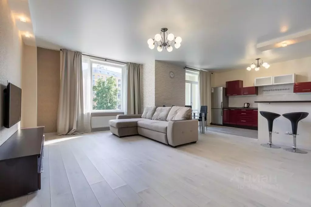 3-к кв. Санкт-Петербург Новгородская ул., 23 (112.0 м) - Фото 1