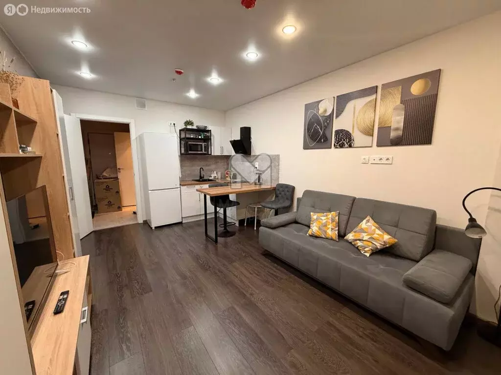 Квартира-студия: Санкт-Петербург, улица Крыленко, 14с3 (27.6 м) - Фото 1