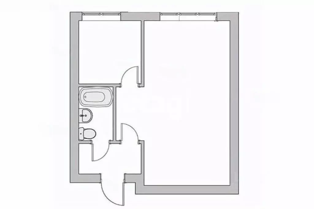 1-к кв. Алтайский край, Барнаул Новосиликатный мкр, ул. Суворова, 4к1 ... - Фото 2