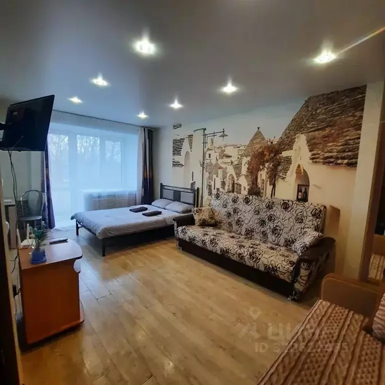 Студия Пермский край, Краснокамск ул. Карла Либкнехта, 19 (28.0 м) - Фото 2