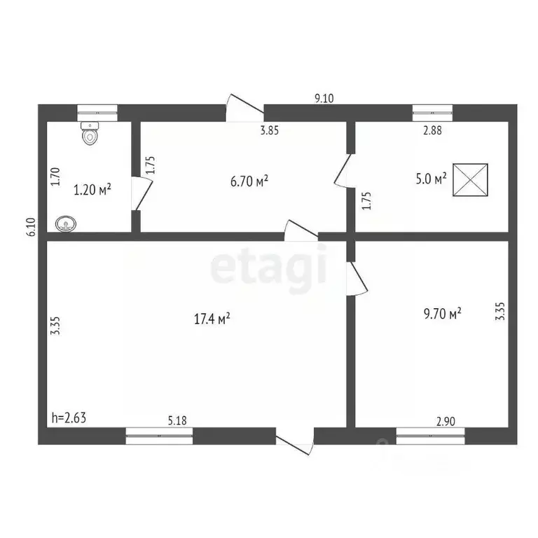 Торговая площадь в Краснодарский край, Славянский район, Коржевское ... - Фото 2