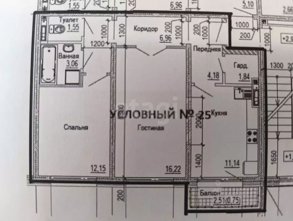 2-к кв. Сахалинская область, Анивский городской округ, с. Новотроицкое ... - Фото 1