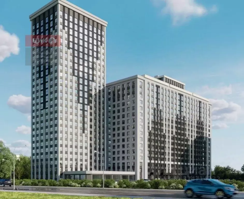 2-к кв. Рязанская область, Рязань Метропарк тер.,  (44.33 м) - Фото 1