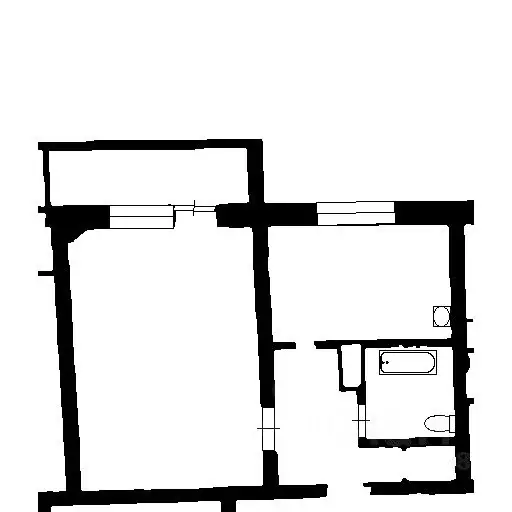 1-к кв. Новосибирская область, Новосибирск ул. Титова, 238/2 (38.0 м) - Фото 2