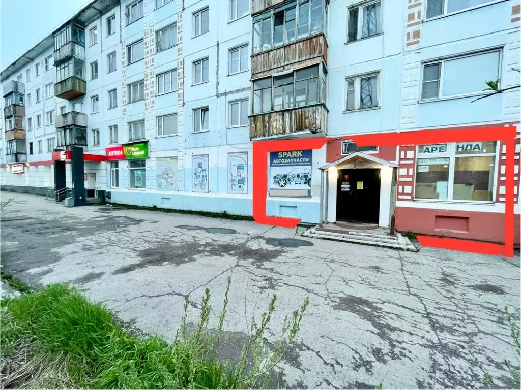 Помещение свободного назначения в Коми, Воркута ул. Димитрова, 7 (100 ... - Фото 1