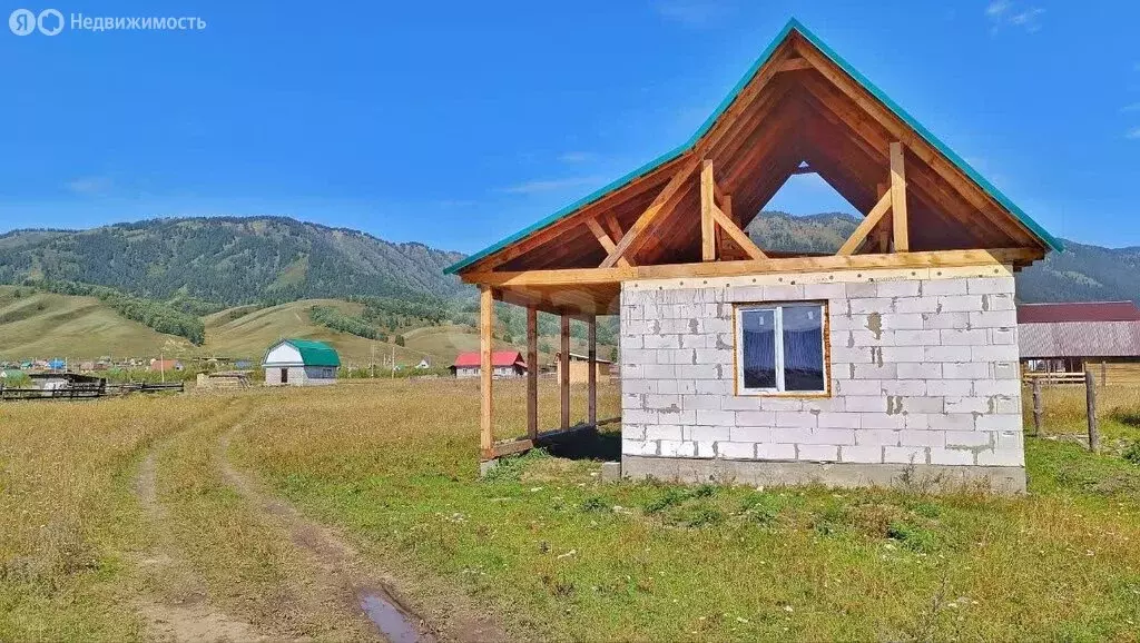 Дом в село Усть-Кокса, улица Шукшина (48.9 м) - Фото 1