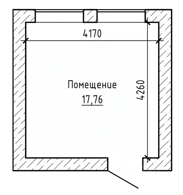 Офис в Кабардино-Балкария, Нальчик ул. Чайковского (18 м) - Фото 2