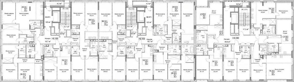 1-к кв. Нижегородская область, Нижний Новгород ул. Максима Горького, ... - Фото 2