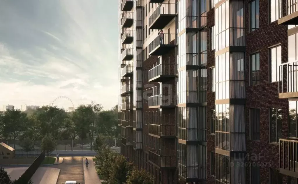 1-к кв. Ростовская область, Ростов-на-Дону Панорама на Театральном ... - Фото 2