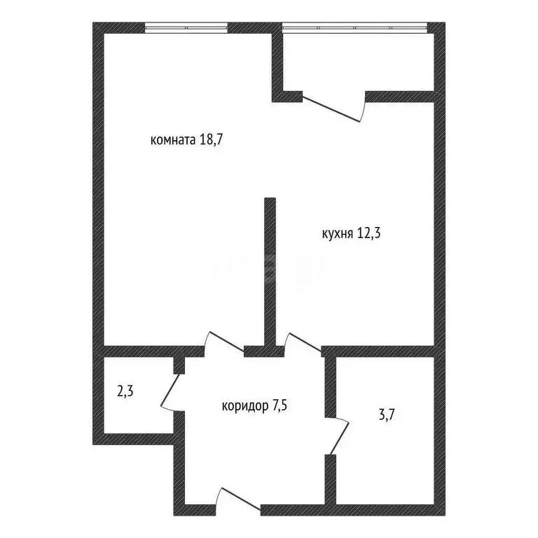 1-комнатная квартира: Краснодар, Артезианская улица, 20 (44.5 м) - Фото 0