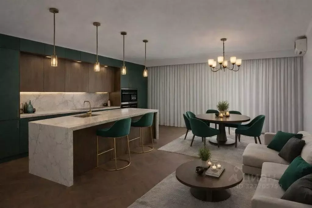 3-к кв. Москва Хорошевское ш., 25Ак1 (78.0 м) - Фото 1