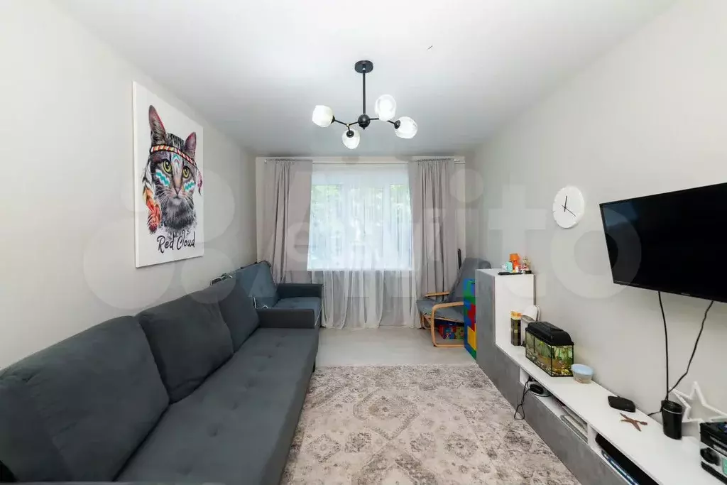 1-к. квартира, 30,7 м, 1/2 эт. - Фото 0