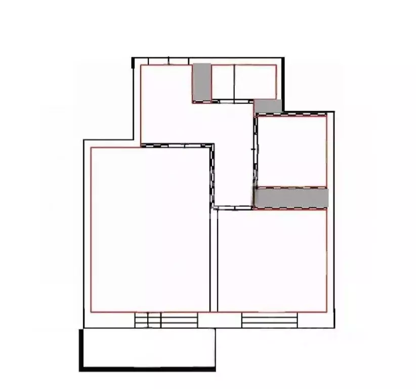 1-к кв. Московская область, Красногорск Лесная ул., 5А (35.1 м) - Фото 2