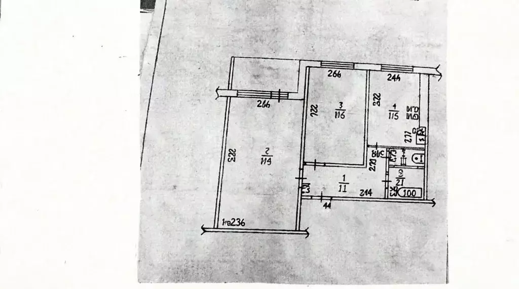 2-к кв. Алтайский край, Барнаул ул. Солнечная Поляна, 13 (43.3 м) - Фото 2