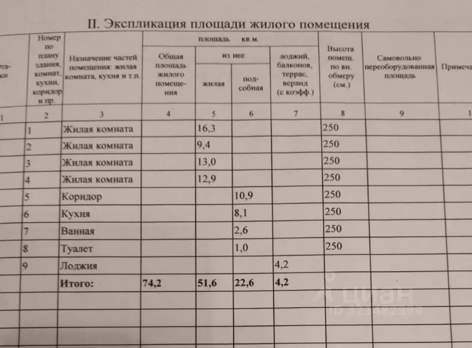 4-к кв. Волгоградская область, Волгоград ул. Панферова, 10 (74.2 м) - Фото 2