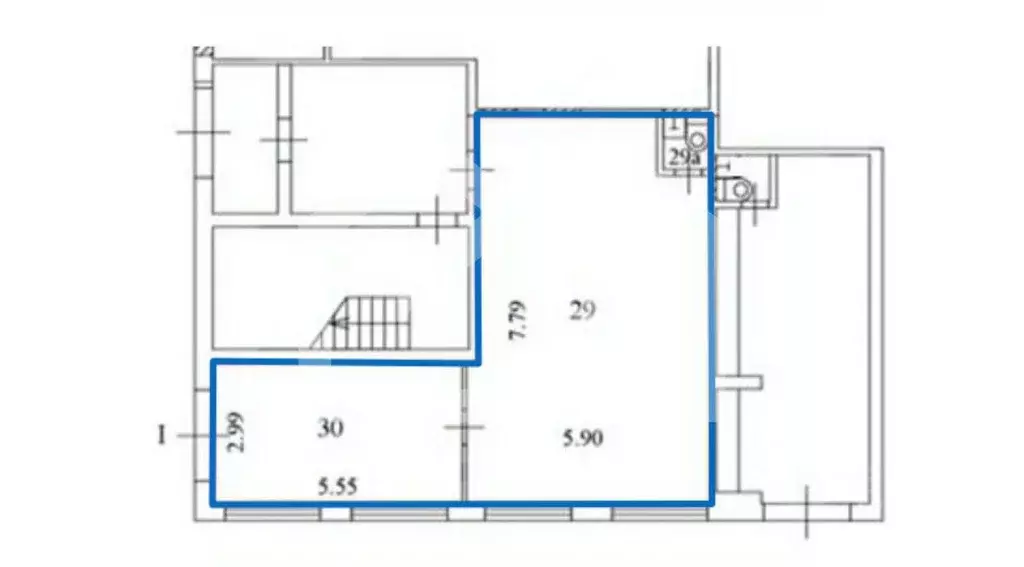 Помещение свободного назначения в Москва Гостиничная ул., 11с1 (60 м) - Фото 2
