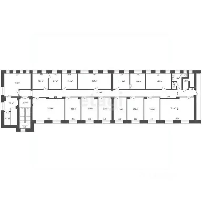 Офис в Тамбовская область, Мичуринск Советская ул., 286 (212 м) - Фото 2