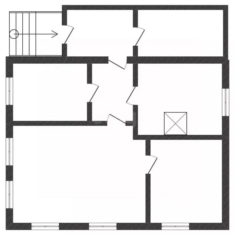 Дом в Курганская область, Варгаши рп пер. Октября, 9 (42 м) - Фото 2