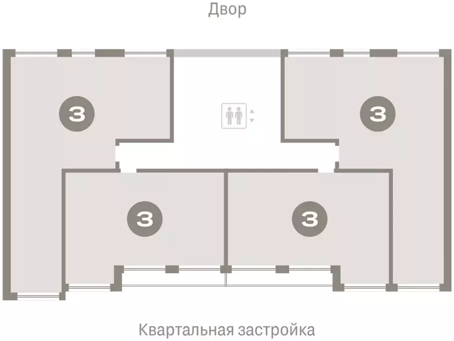 3-комнатная квартира: Тюмень, Мысовская улица, 26к1 (120.23 м) - Фото 1