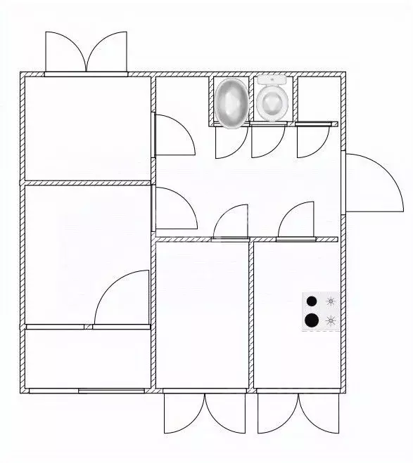 3-к кв. Томская область, Томск Сибирская ул., 102/8 (87.7 м) - Фото 2