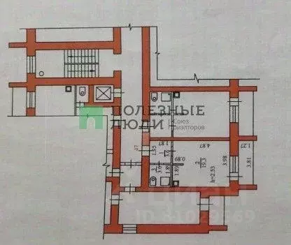 Студия Амурская область, Благовещенск Батарейная ул., 7 (28.0 м) - Фото 1