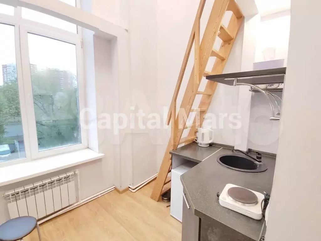 1-к. квартира, 15 м, 4/5 эт. - Фото 1