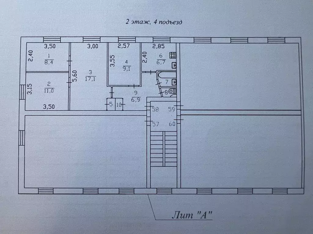 4-к кв. Ленинградская область, Кировск Набережная ул., 13 (63.0 м) - Фото 1