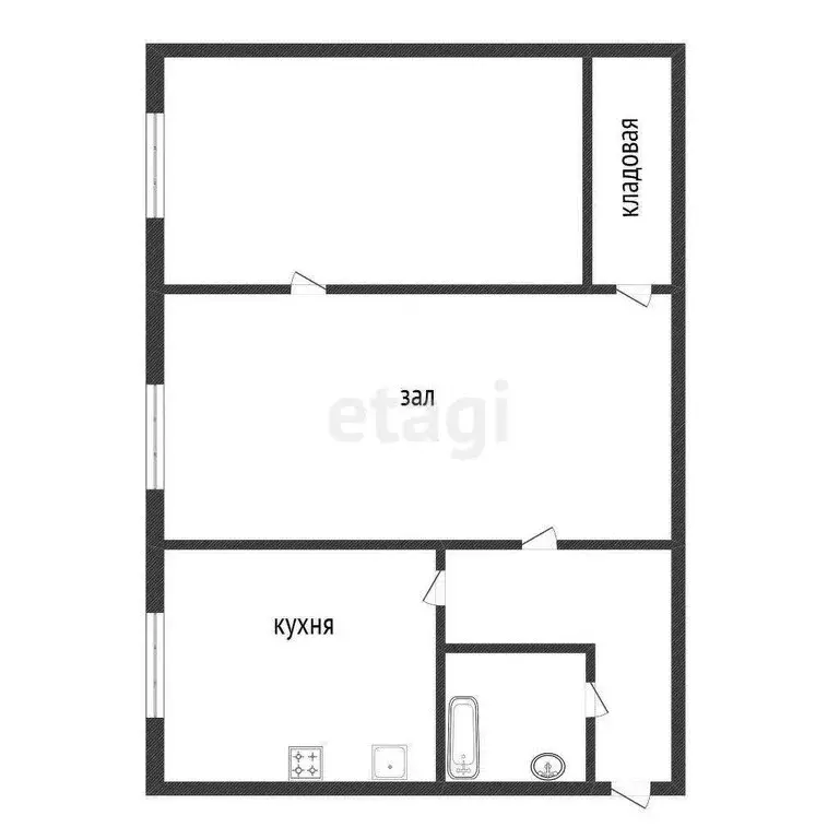 2-комнатная квартира: Комсомольск-на-Амуре, Интернациональный ... - Фото 0