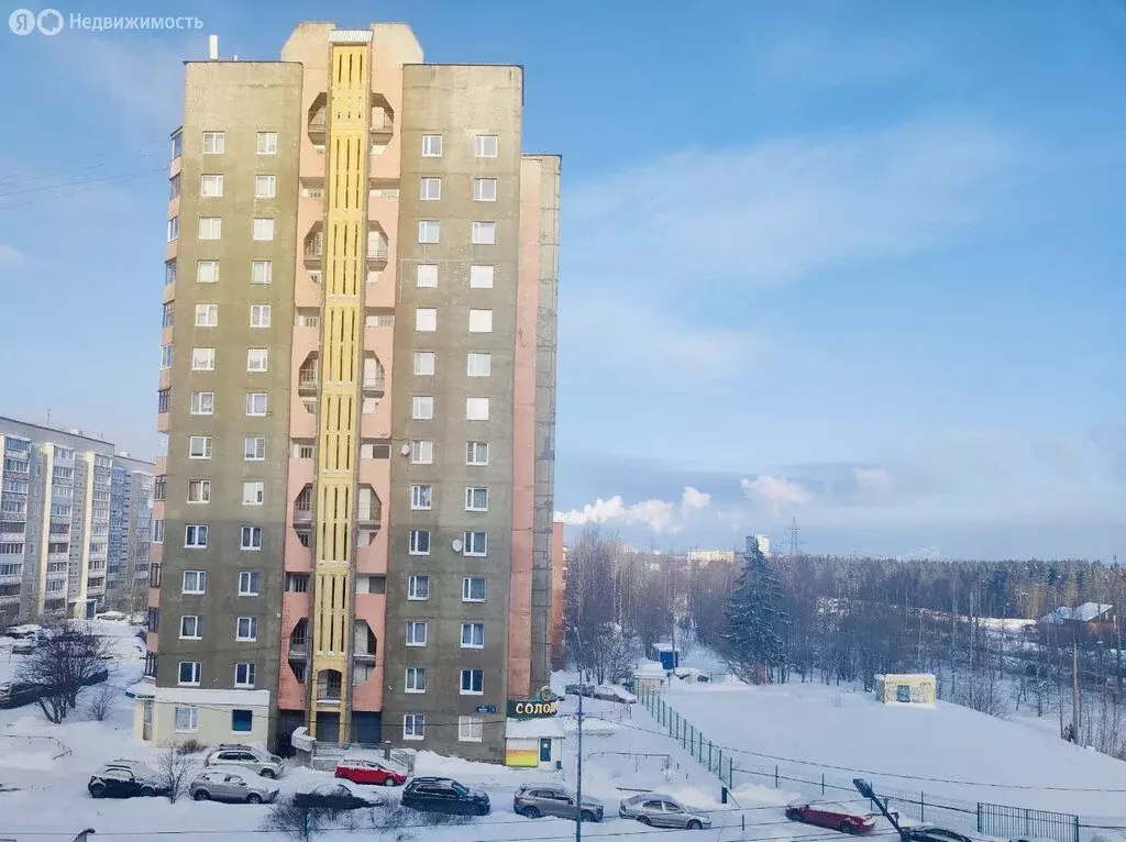 3-комнатная квартира: Петрозаводск, улица Древлянка, 2 (77 м) - Фото 1