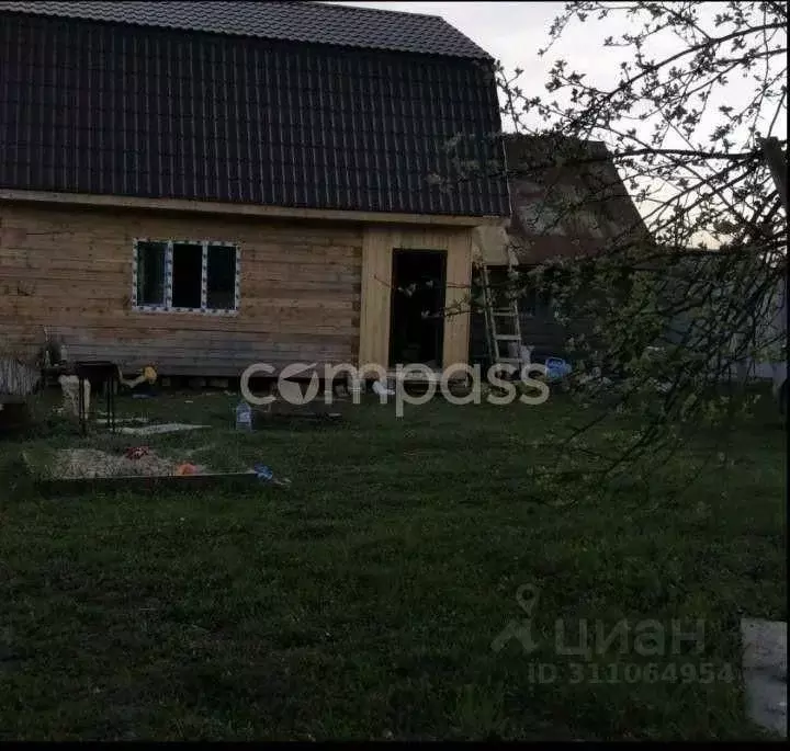 Дом в Тюменская область, Тюменский район, Целинное СНТ ул. Калиновая ... - Фото 0