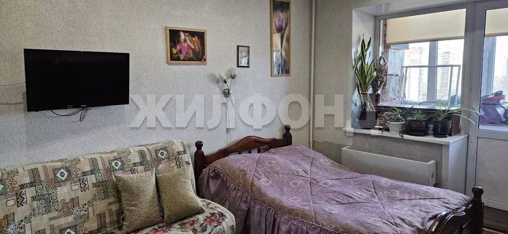 1-к кв. Новосибирская область, Новосибирск Первомайская ул., 232 (26.0 ... - Фото 1