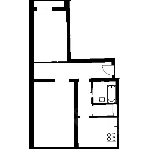 2-к кв. Воронежская область, Воронеж ул. Екатерины Зеленко, 22а (56.0 ... - Фото 1