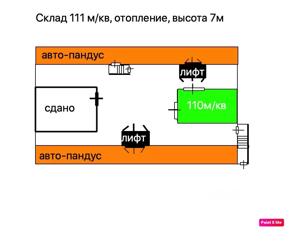 Склад в Воронежская область, Воронеж Дорожная ул., 8В (111 м) - Фото 1