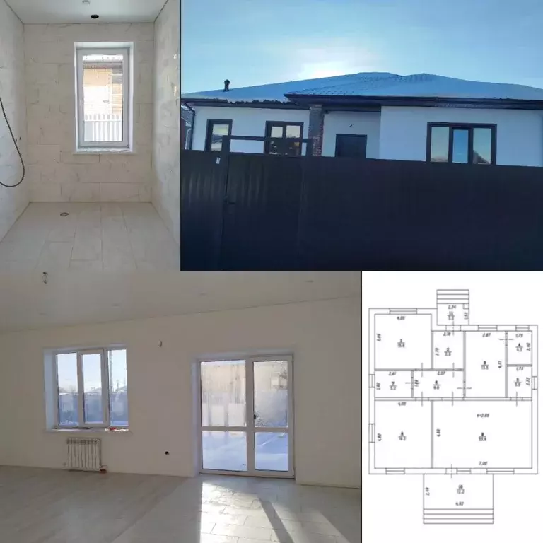 Дом в Омская область, Омский район муниципальный округ, Деревня ... - Фото 1