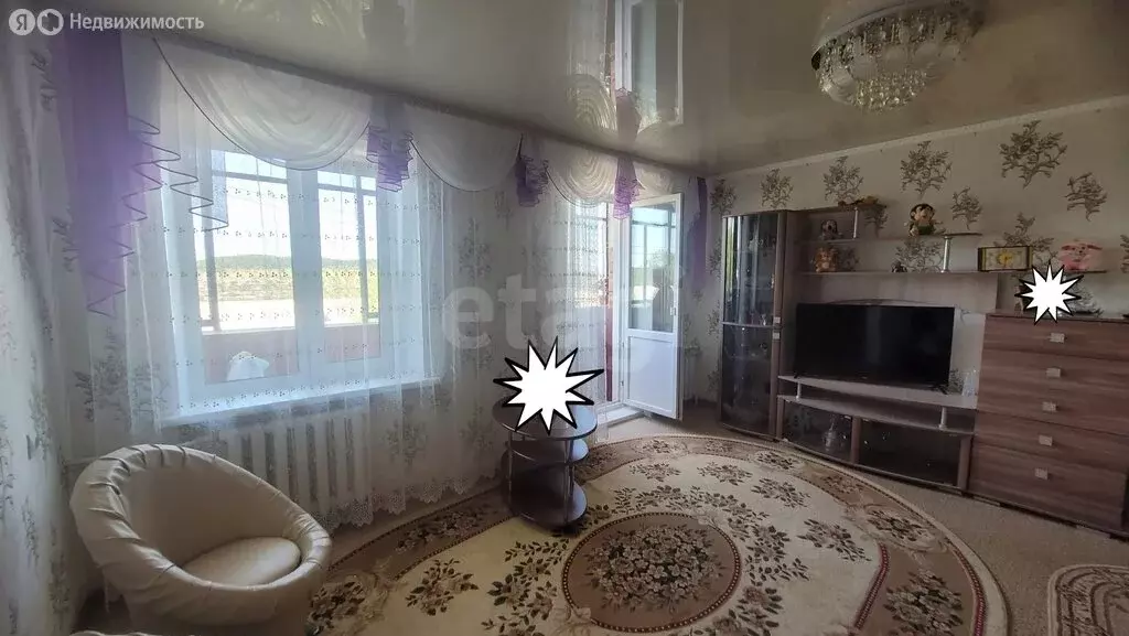 1-комнатная квартира: Бакал, Октябрьская улица, 1 (37.6 м) - Фото 2