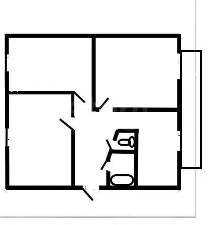 3-комнатная квартира: Минусинск, улица Тимирязева, 21 (59.4 м) - Фото 1