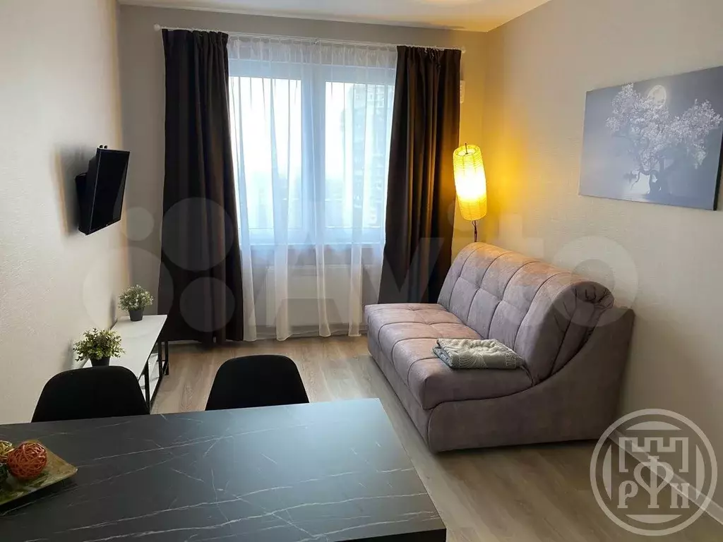 1-к. квартира, 33,4 м, 14/19 эт. - Фото 1