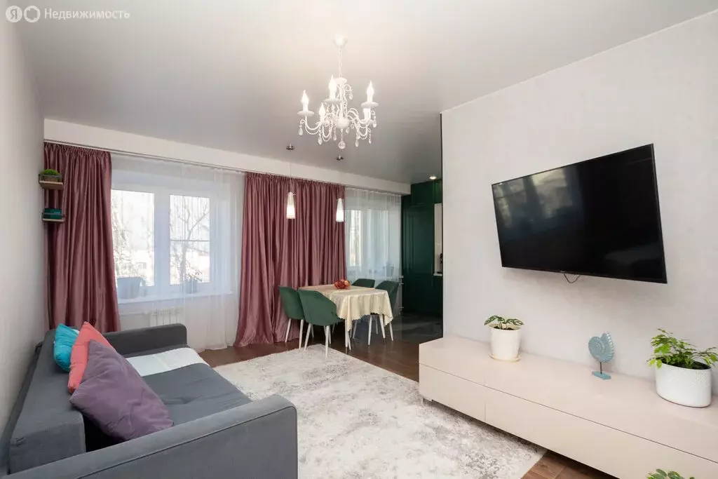 3-комнатная квартира: Шелехов, 2-й квартал, 1 (78 м) - Фото 1