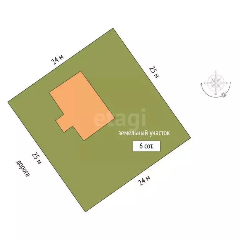 Дом в Калужская область, Город Калуга городской округ, д. Яглово ул. ... - Фото 1