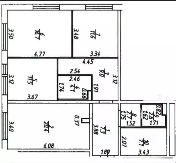 3-комнатная квартира: Москва, улица Вертолётчиков, 21к3 (93 м) - Фото 0