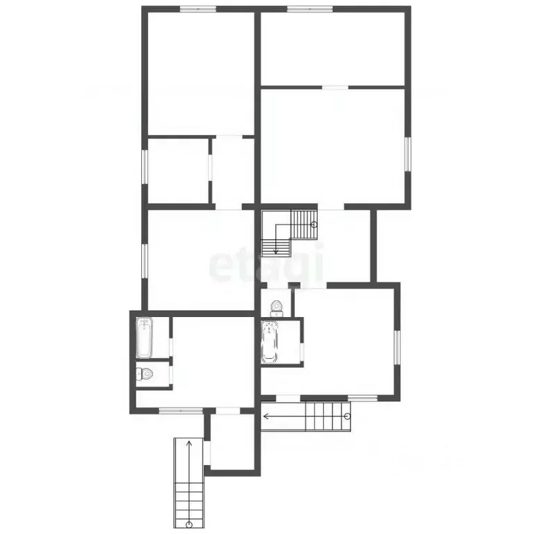 Дом в Воронежская область, Воронеж Мало-Терновая ул., 18 (50 м) - Фото 1